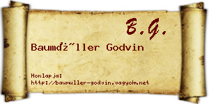 Baumüller Godvin névjegykártya